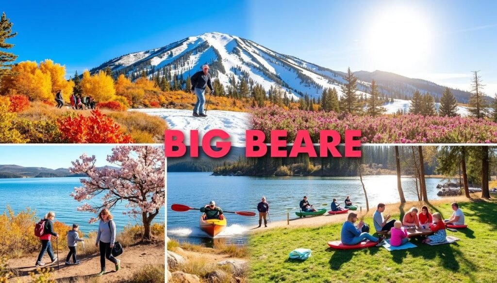 Seasonal activities in Big Bear
