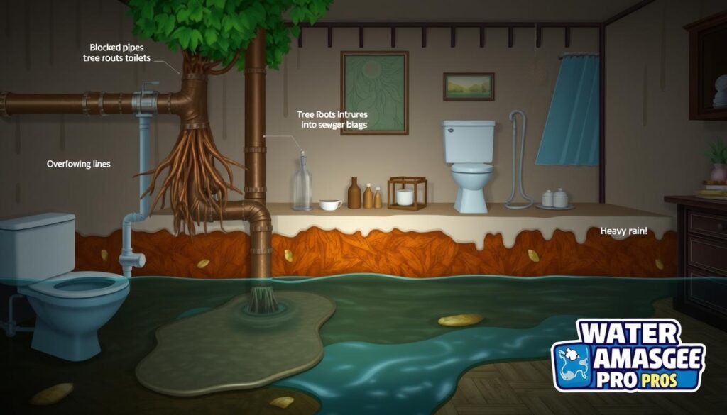 Sewage Backup Causes