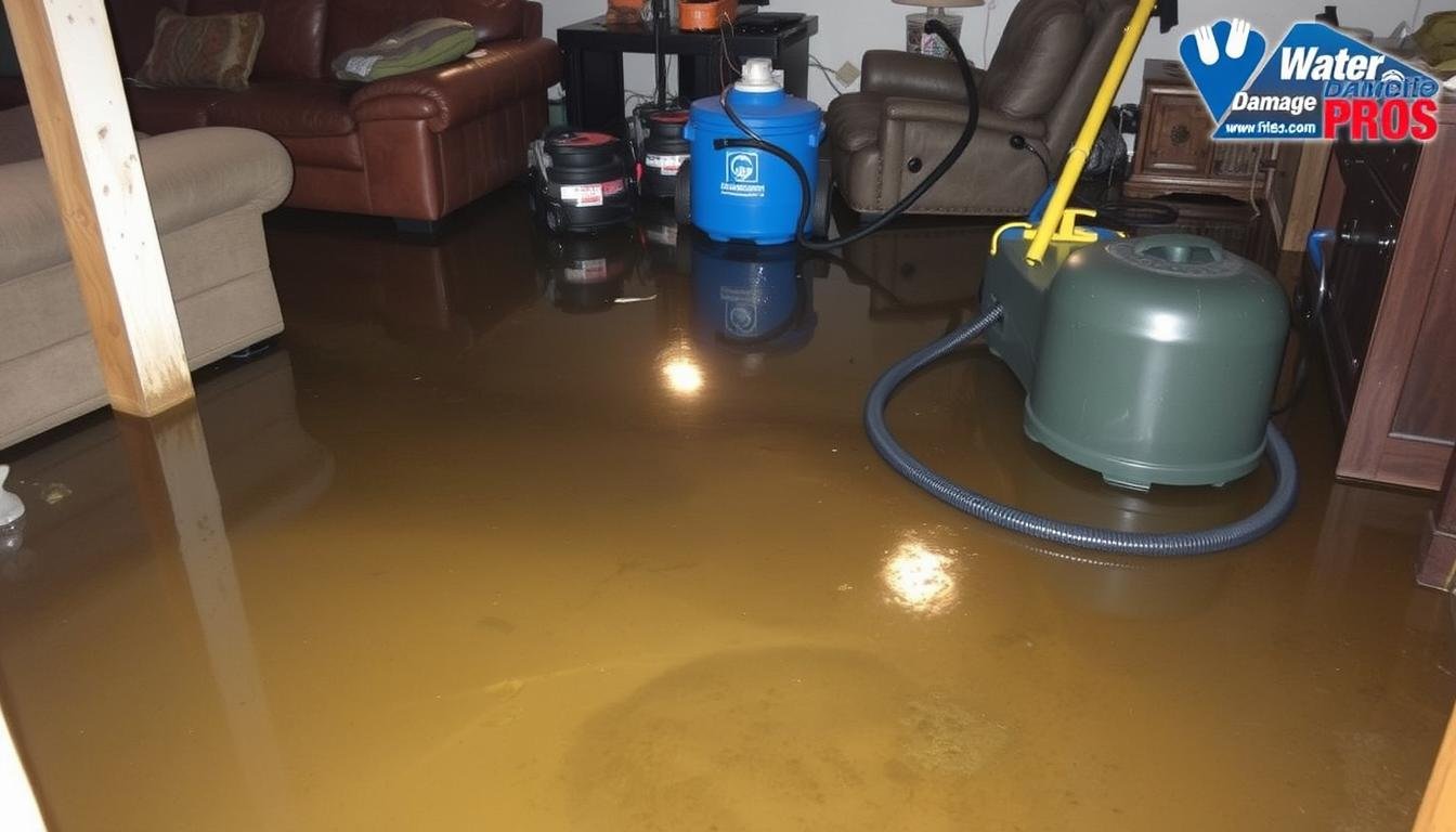 Sewage Backup Cleanup