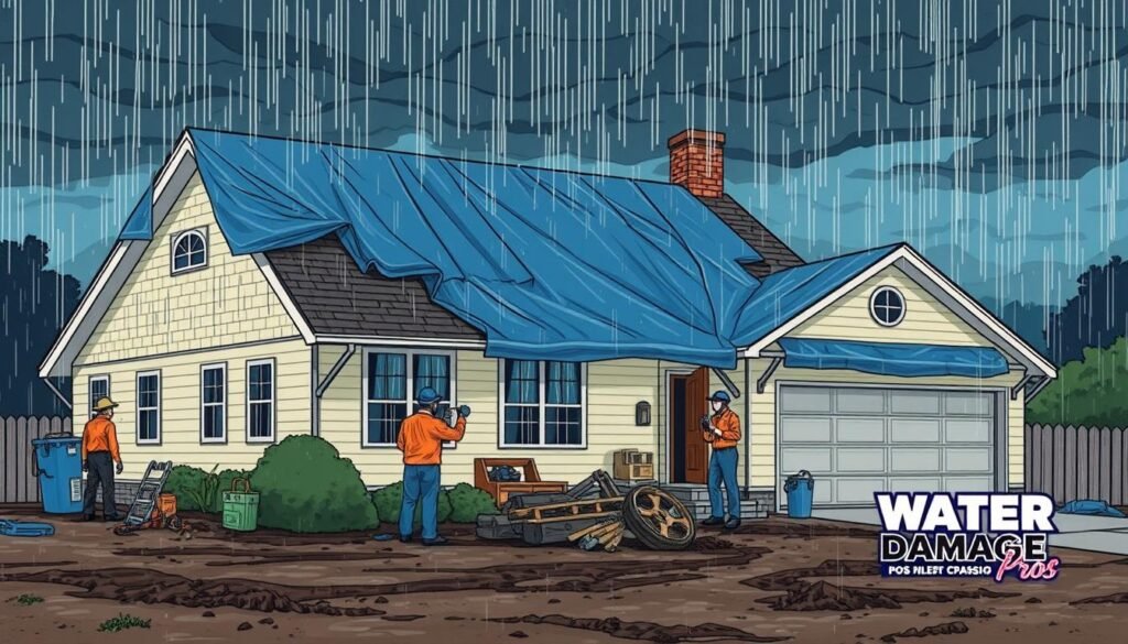 Storm preparedness during rainy season