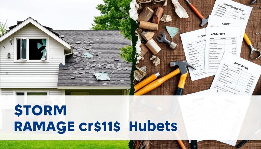 storm damage repair costs
