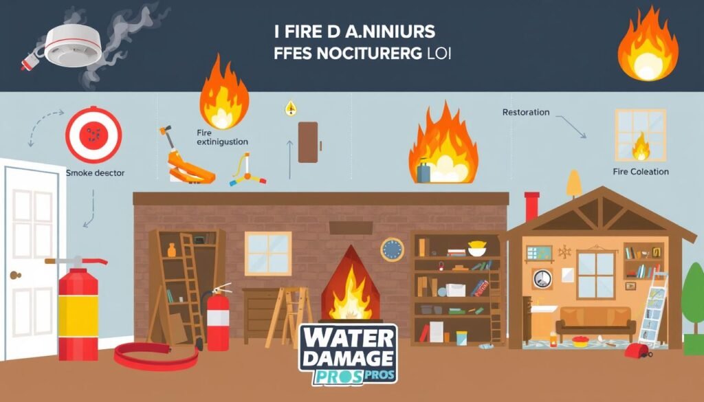 Fire damage restoration costs