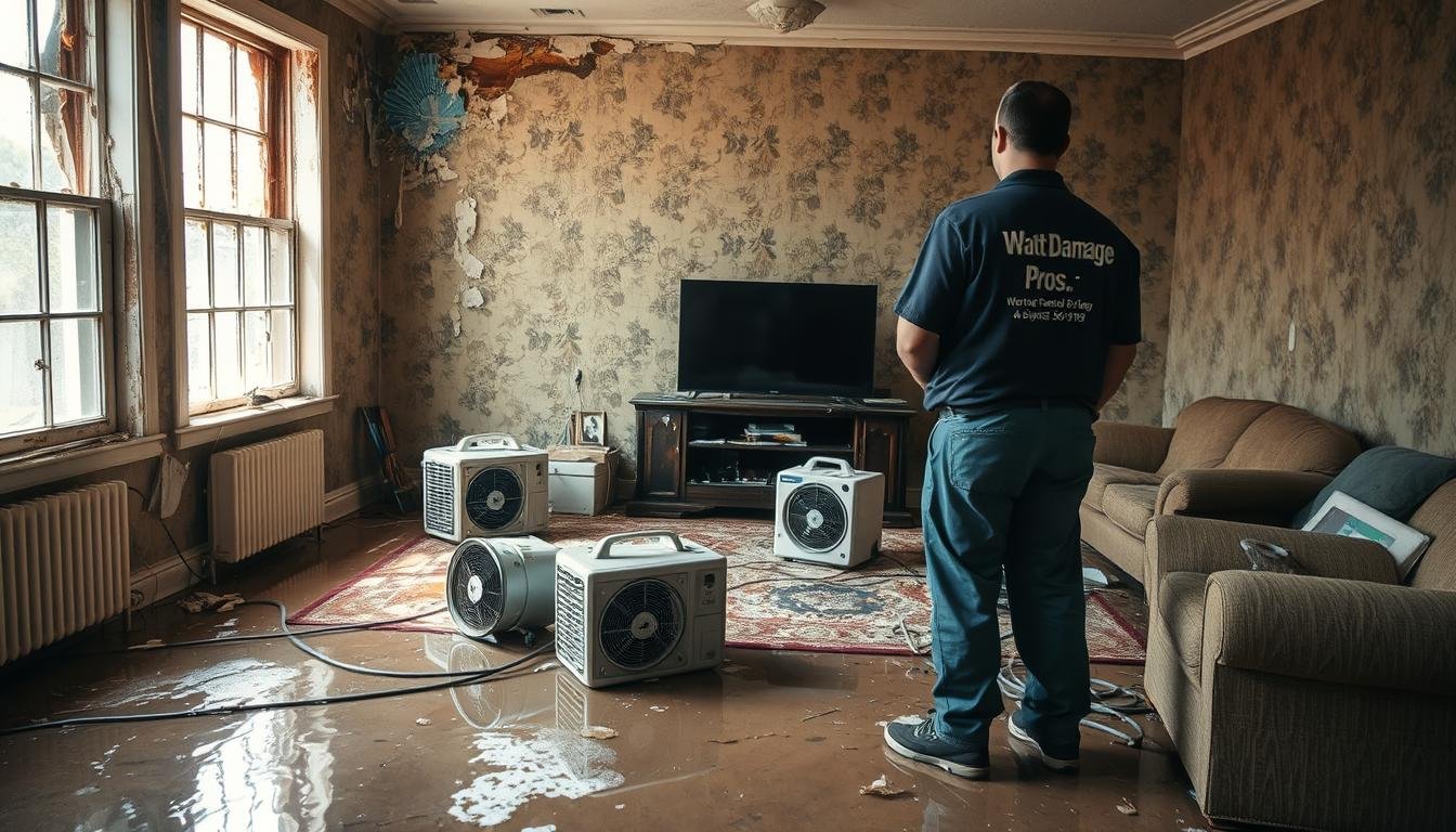 Flood Damage Restoration Insurance Claim