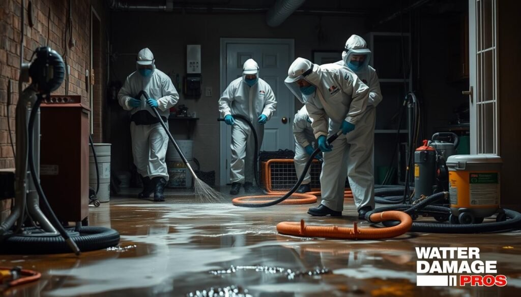 Sewage Backup Cleanup