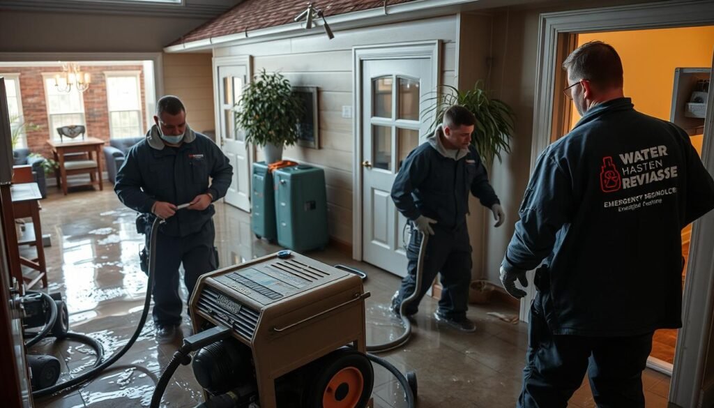 Emergency restoration services