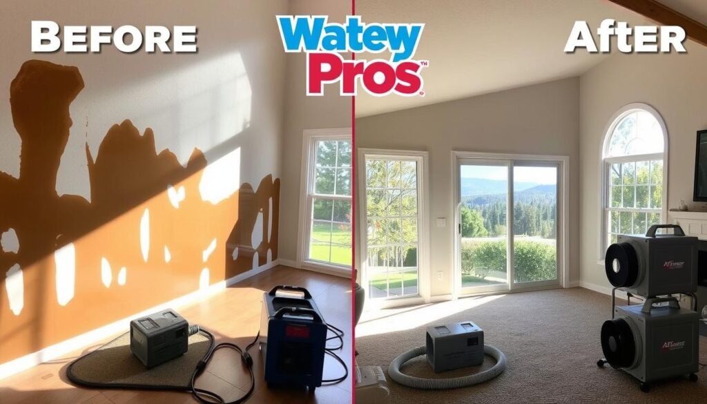 Flood damage restoration Crestline