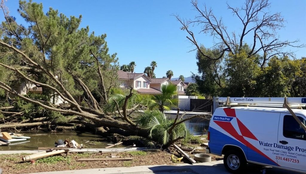 Storm damage evaluation Canyon Lake