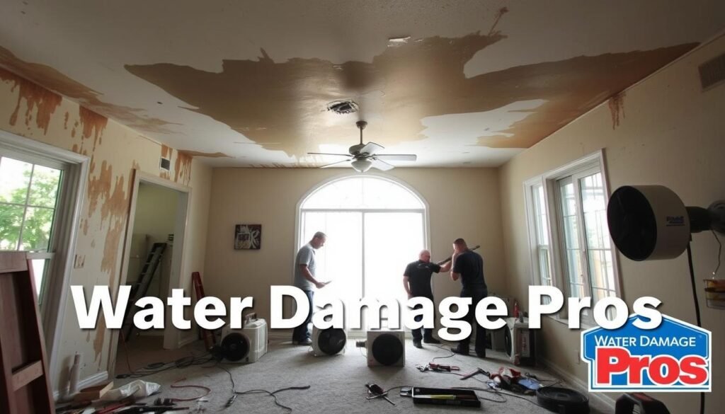 water damage restoration Chino