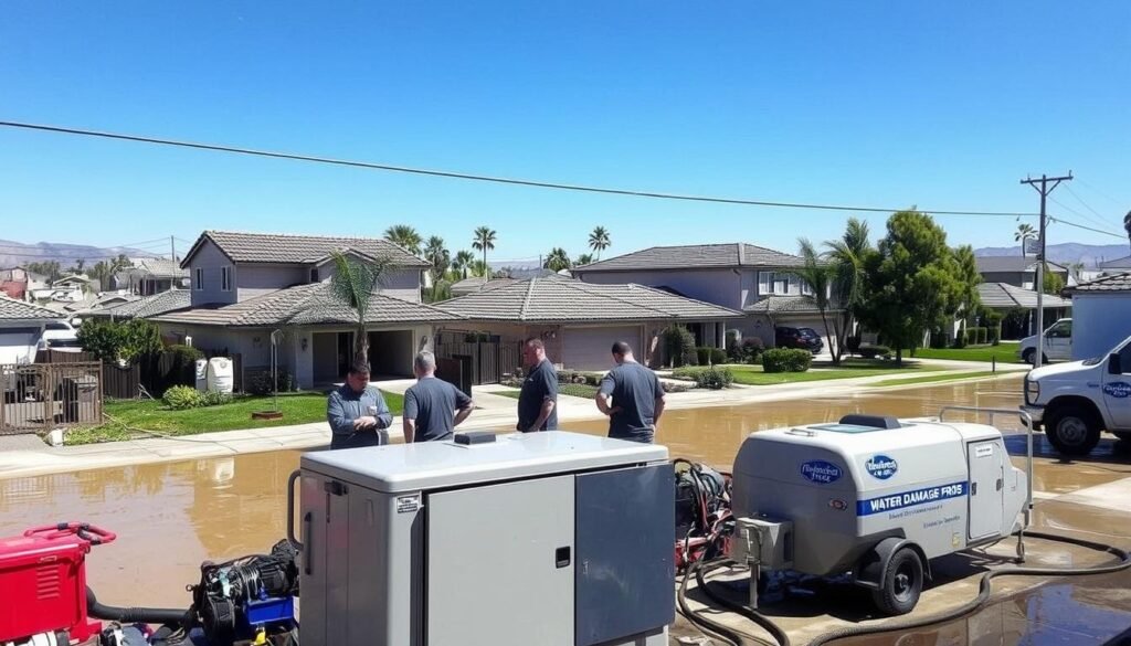 Emergency Flood Response Upland