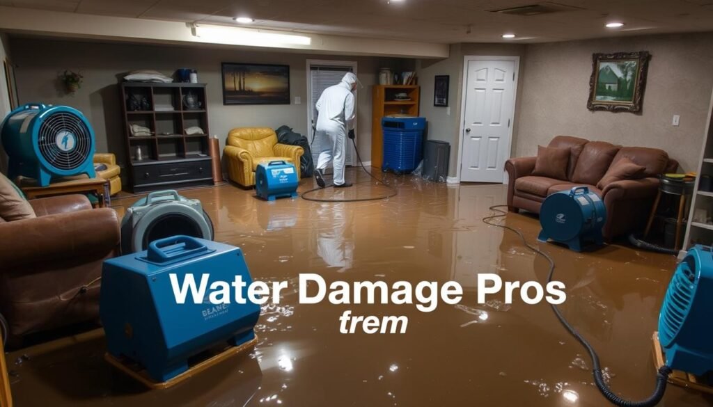basement flooding cleanup Big Bear
