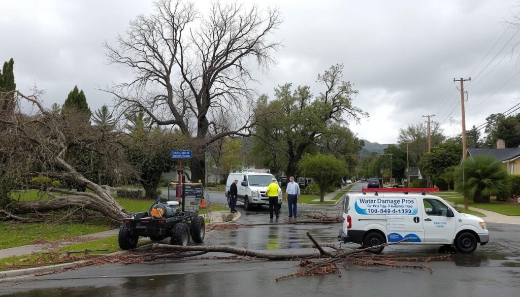 Storm damage repair Crestline